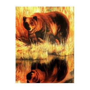 This is an image of the artwork Two Bears Tienda is offering for sale titled, Two Bears, by DC Houle from Pixels.