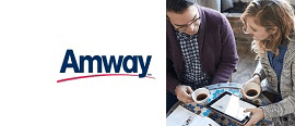 Interested customers can register for extra savings on Amway products.